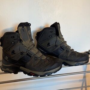 Salomon Men's Quest 4D Boots - Black and Olive
